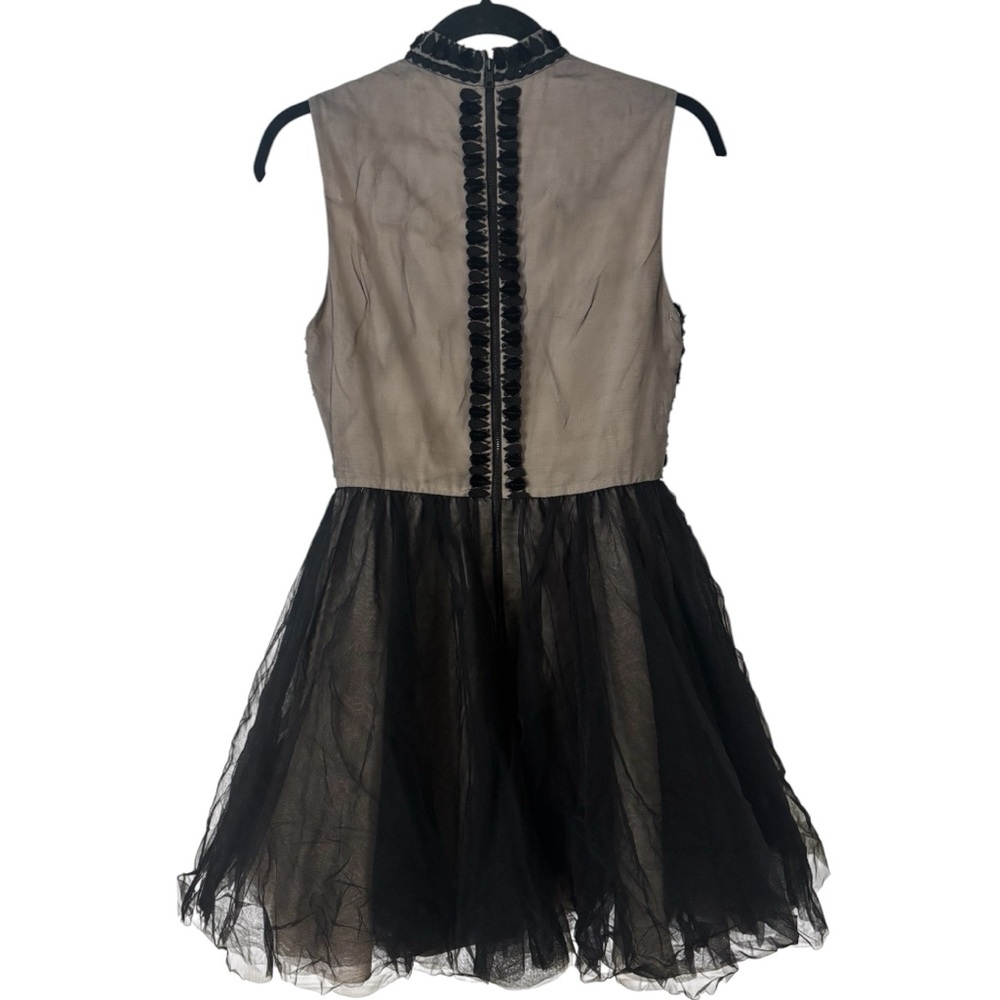 Alice + Olivia Taya Beaded Tulle Dress - Picture 4 of 7
